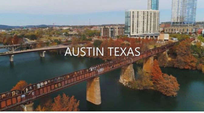 Aerial Travel: ‘Austin – Texas’ (4K Video)