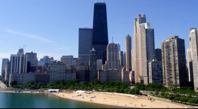 Aerial Travel: ‘Chicago Skyline’ – Illinois (Video)