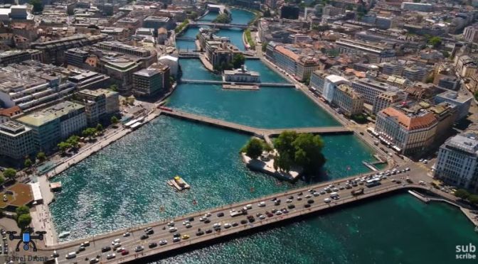 Aerial Travel: ‘Geneva – Switzerland’ (Video)