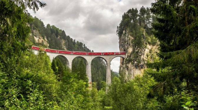 Train Travel: ‘Chur To St. Moritz, Switzerland’ On Albula Railway (Video)