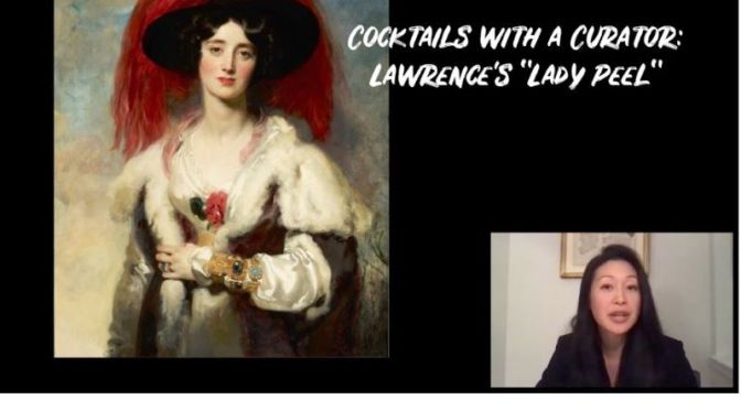 Cocktails With A Curator: Lawrence’s ‘Lady Peel’