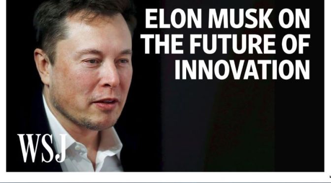 Video Interview: Elon Musk On Tesla & The Future Of Innovation