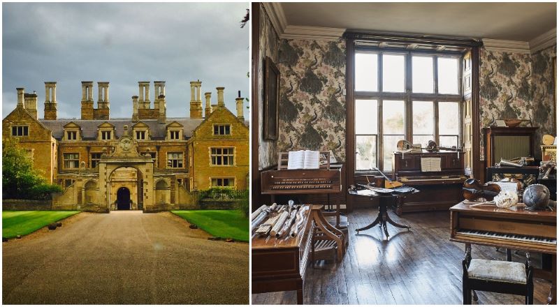 Musical Instrument Houses Estate Tours: The Rare Musical Instruments Of Holdenby House, England ...