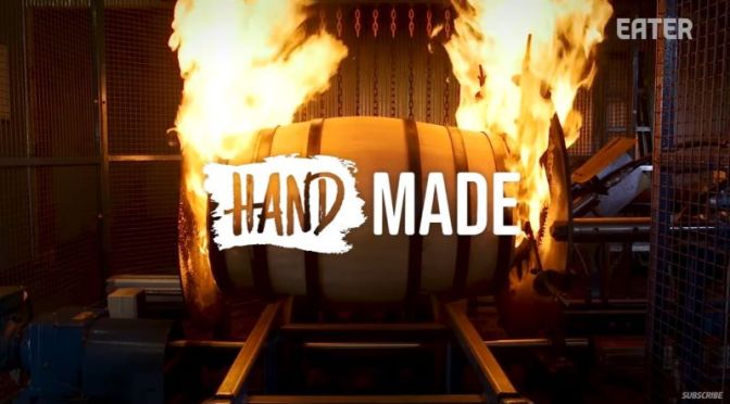 Wine & Spirits: Making Handmade ‘Fire-Charred Whiskey Barrels’ (Video)