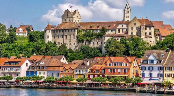 Walking Tour: ‘Meersburg’ On Lake Contance In Southwestern Germany
