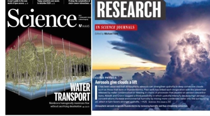 TOP JOURNALS: RESEARCH HIGHLIGHTS FROM SCIENCE MAGAZINE (Jan 1, 2021)