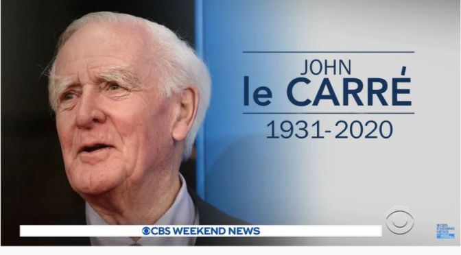 Tributes: British Author John le Carré (1931-2020)