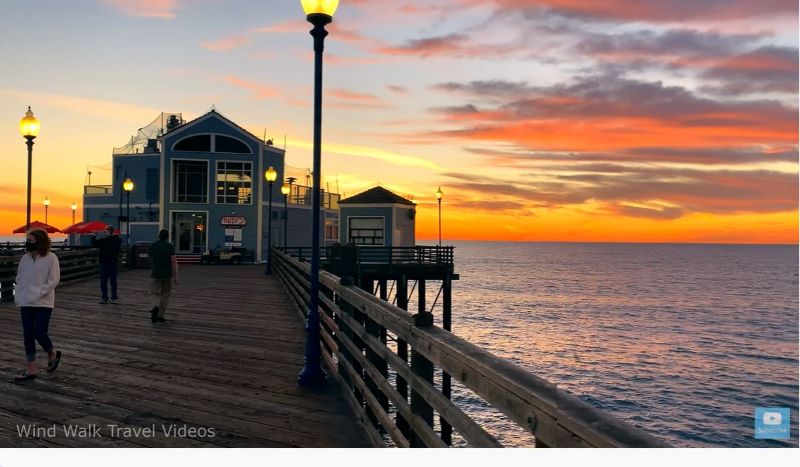 Sunset Walks: 'Oceanside Pier – California' (Video)