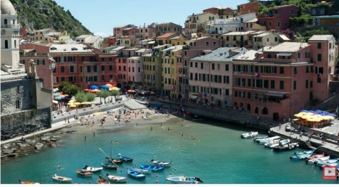 Walking Tours: ‘Vernazza, Cinque Terre, Italy’ (Video)