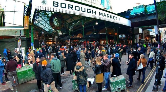 Walking Tour: ‘Borough Market’ In London (Video)