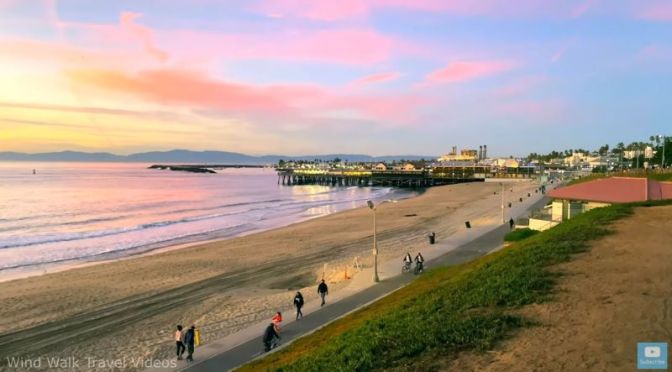 Walking Tours: Sunset In Redondo Beach, CA (Video)