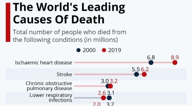 Infographics: ‘Leading Causes Of Death (2000-19)
