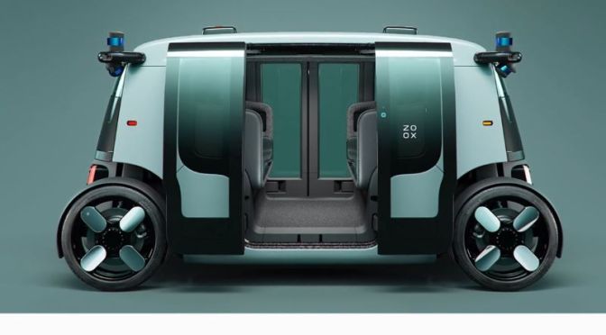 Future Of Mobility: ‘Zoox’ – A Fully Autonomous Electric Vehicle For Urban Transport (Video)