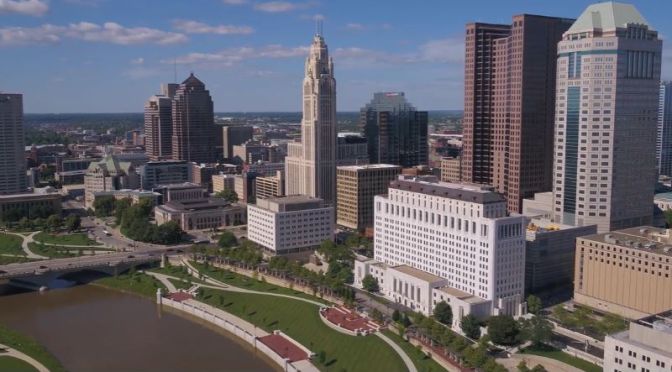 Aerial Views: ‘Columbus – Ohio’ (4K HD Video)