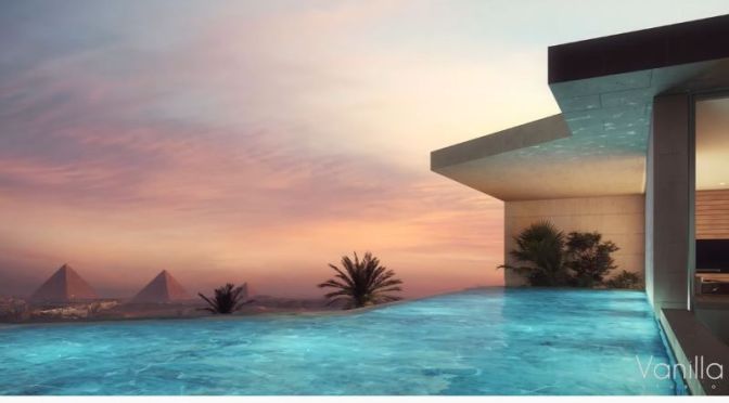 Visualization: Modern Villas Overlooking The Pyramids In Egypt (Video)