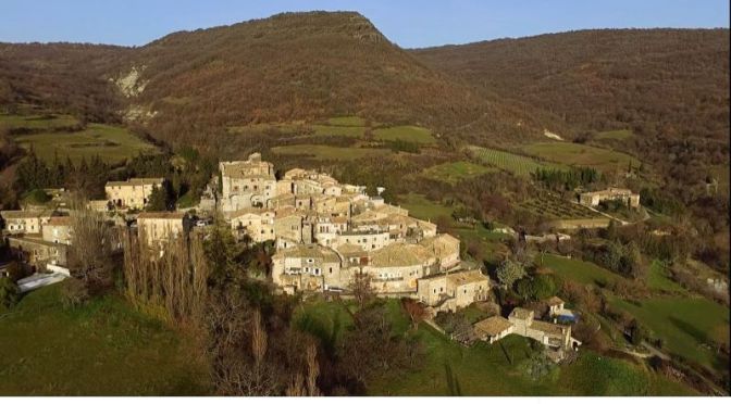 Travel: ‘Volcanic Stone Village Of Aubignas’ In Southern France (Video)