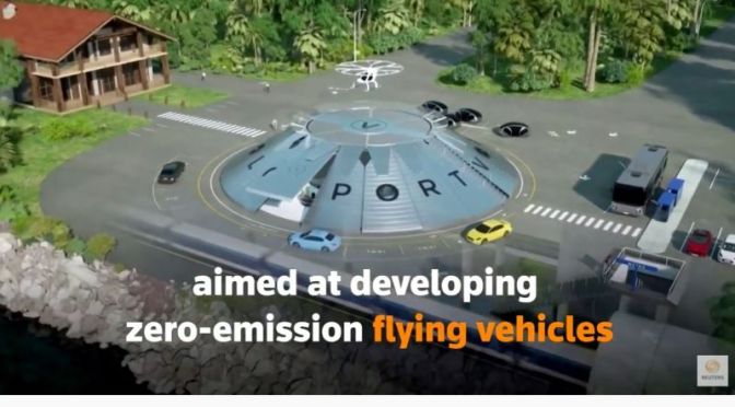 Future Transport: ‘Flying Cars Airport’ Scheduled for UK In 2021 (Video)