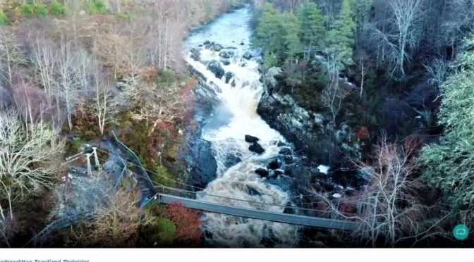 Road Trips In Scotland: ‘Inverness To Rogie Falls, Outer Hebrides’ (Video)