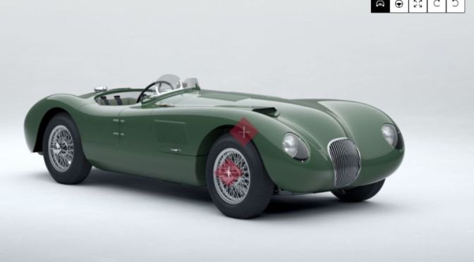 Classic Cars: Buyers Can Configure Their Own Jaguar C-Type Online