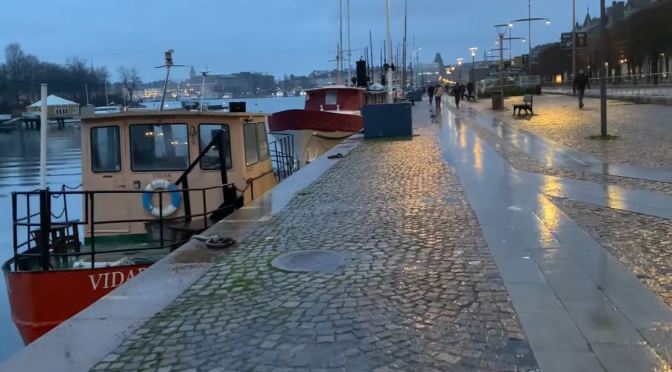 Walks: New Year’s Day 2021 In ‘Stockholm, Sweden’