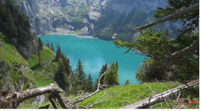 Hikes: ‘Oeschinensee Lake’ In The Bernese Oberland, Switzerland (4K Video)