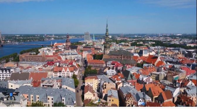 Aerial Travel: ‘Riga – Capital Of Latvia’ (4K Video)