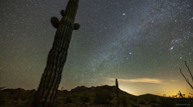 Timelapse Travel: Night Sky In Arizona (4K Video)