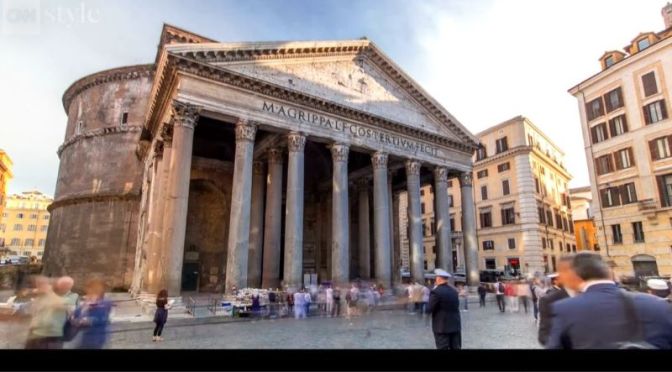 Landmarks & History: ‘The Pantheon – Rome’ (Video)