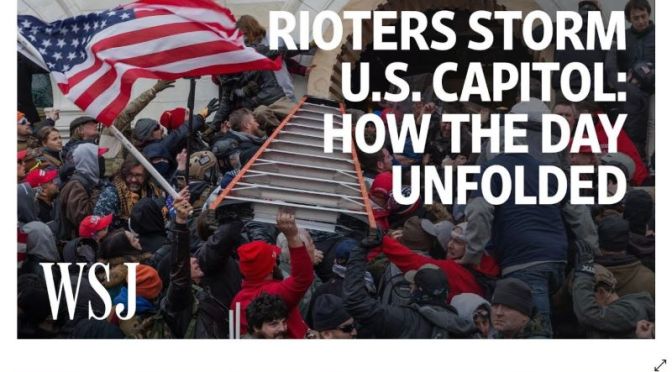 Investigation: ‘How The Rioters Stormed The U.S. Capitol’ (WSJ Video)