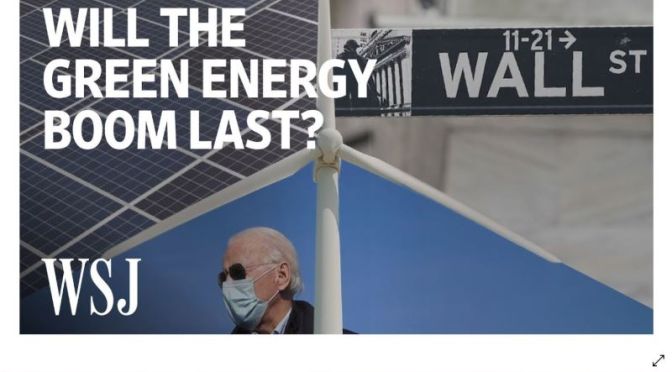 Analysis: ‘Will The Green Energy Boom Last?’ (Video)