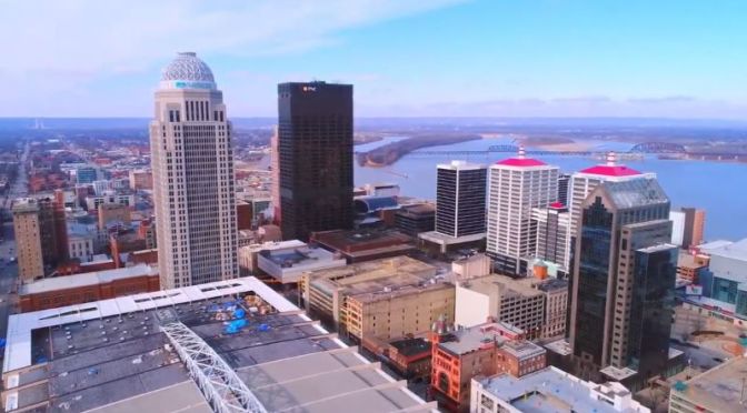 Aerial Views: ‘Louisville – Kentucky’ (4K Video)