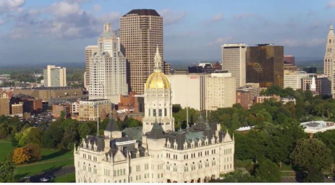 Aerial Views: ‘Hartford – Connecticut’ (4K video)