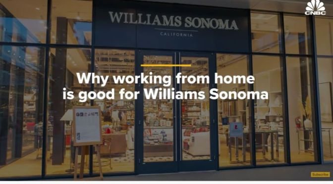 Business Analysis: ‘Work From Home’ & The Rise Of Williams Sonoma (Video)