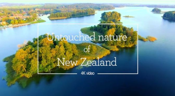 Aerial Views:  Untouched Nature Of New Zealand