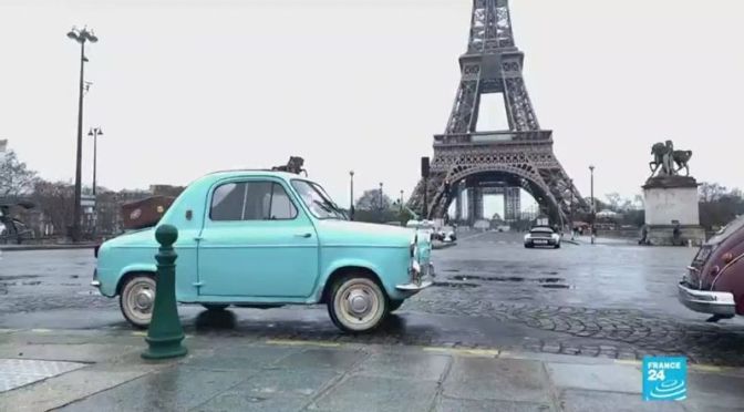 Vintage Views: Classic Car Rally, Paris, France (Video)