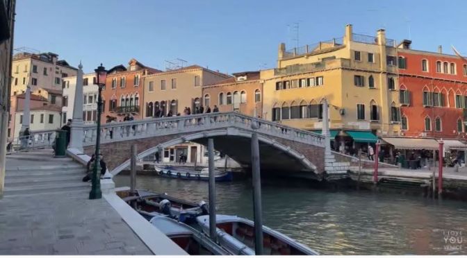 Walks: Cannaregio West In Venice, Italy (HD Video)