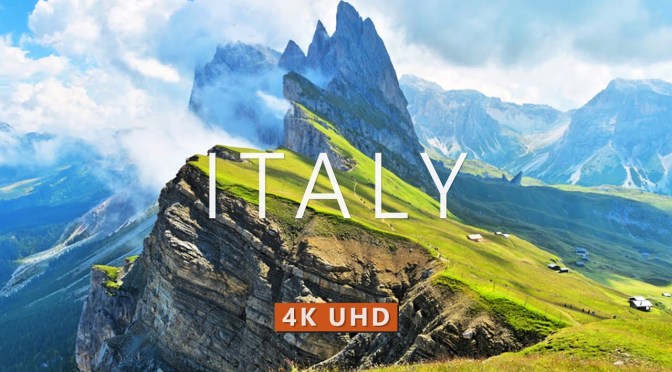 Aerial Views: ‘The Cities & Landscapes Of Italy’ (4K)