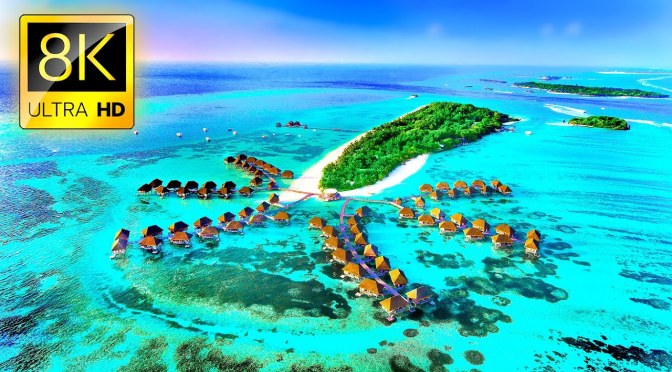 Tropical Views: Maldives – Arabian Sea (8K UHD Video)