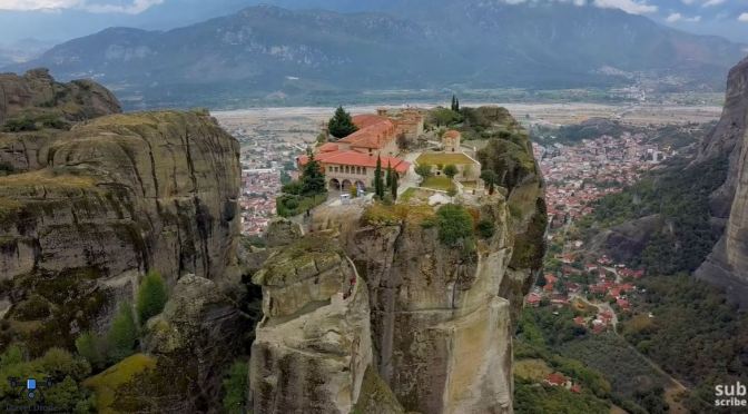 Aerial Views: ‘Meteora Monasteries – Greece’ (4K)