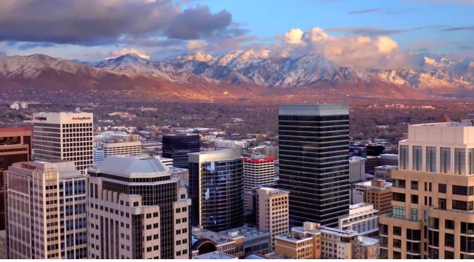 Aerial Views: ‘Salt Lake City – Utah’ (4K UHD Video)