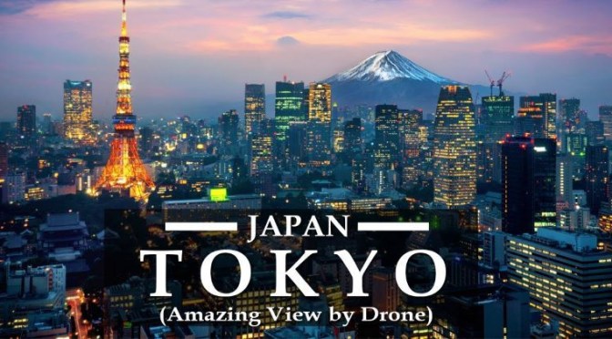 Aerial Skyline Views: ‘Tokyo – Japan’ (Video)
