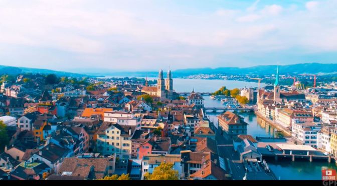 Aerial Views: ‘Zurich – Switzerland’ (4K Video)