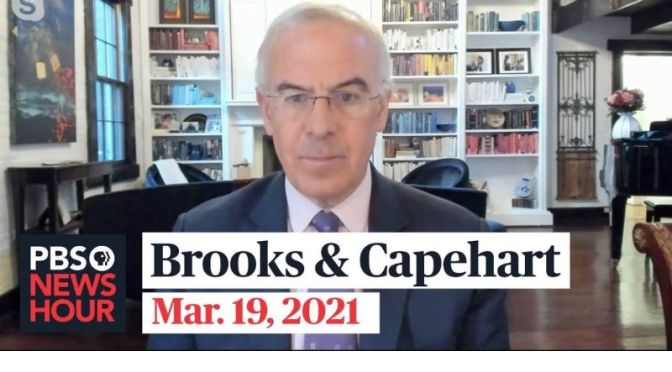 Political News: ‘Brooks & Capehart’ On Republican Reluctance To Vaccinate