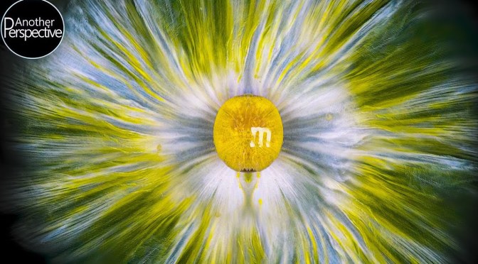 Photography: M&M’s Dissolving In Water As ‘Artistic Phenomena’ (HD)
