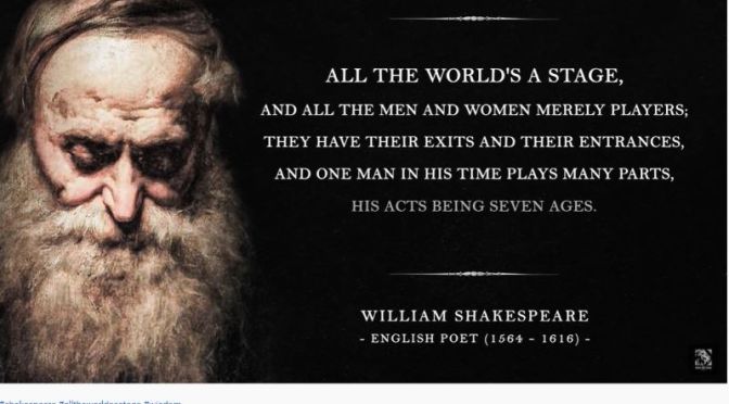 World’s Greatest Quotes: ‘The Seven Ages Of Man’ – William Shakespeare (1599)