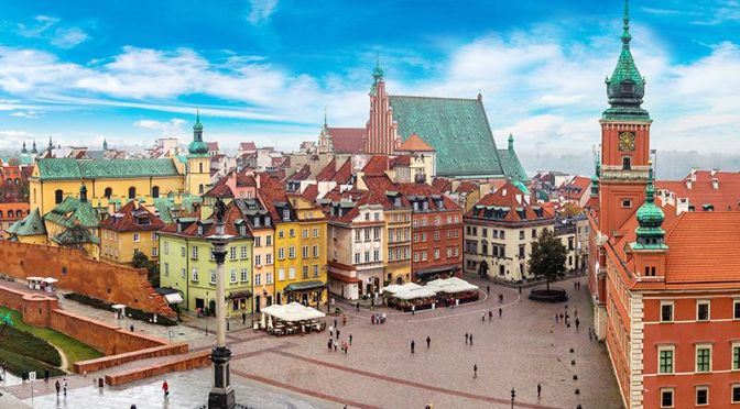 Aerial Views: ‘Warsaw – Poland’ (4K Video)