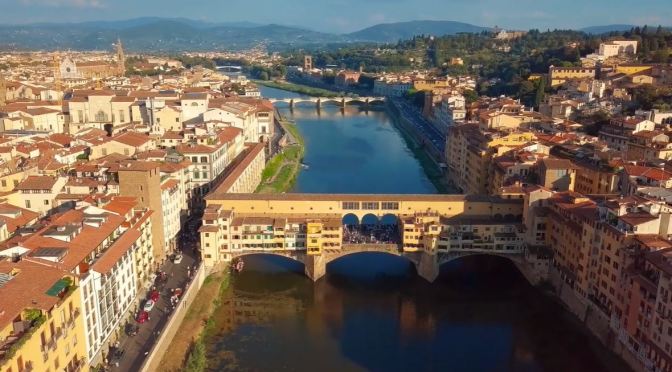 Aerial Views: Florence – Northern Italy (4K Video)