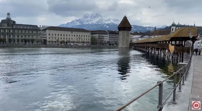 Walking Tour: ‘Lucerne – Switzerland’ (4K Video)