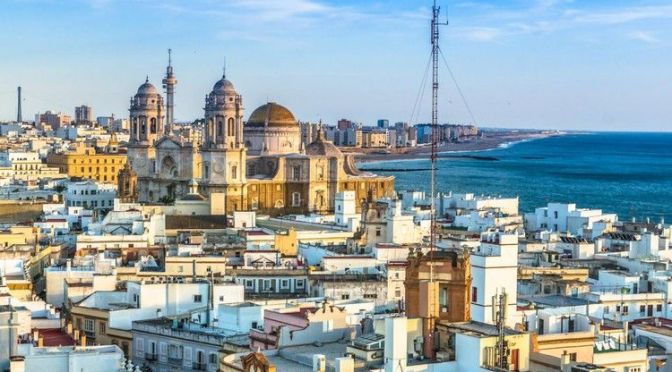 Aerial Views: Cádiz – Southwestern Spain (4K)