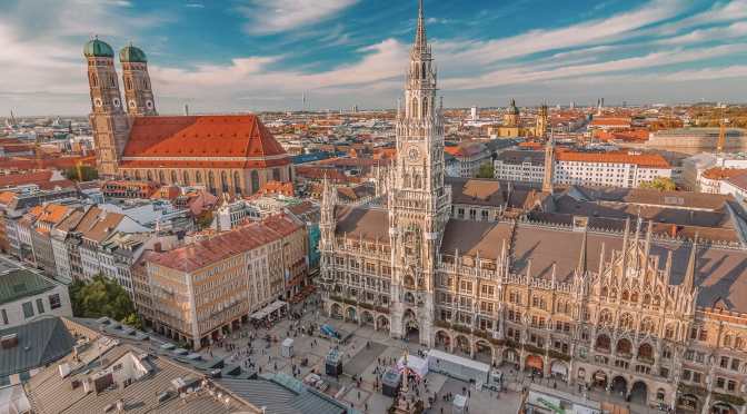 Bavaria Views: Munich In Southern Germany (4K)